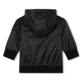 Monogram Reversible Zip Up Hoodie